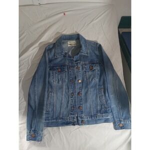 MADEWELL Denim‎ Jacket Women's Small Blue Trucker Jacket Barn Chore Coat